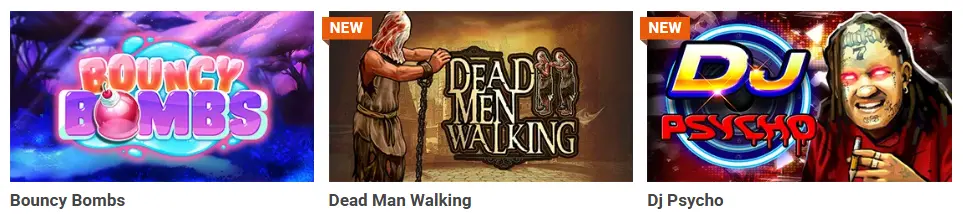 Jogos e limites exclusivos LUCKIA CASINO